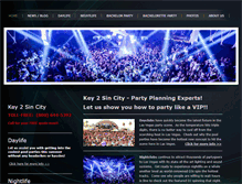 Tablet Screenshot of key2sincity.com